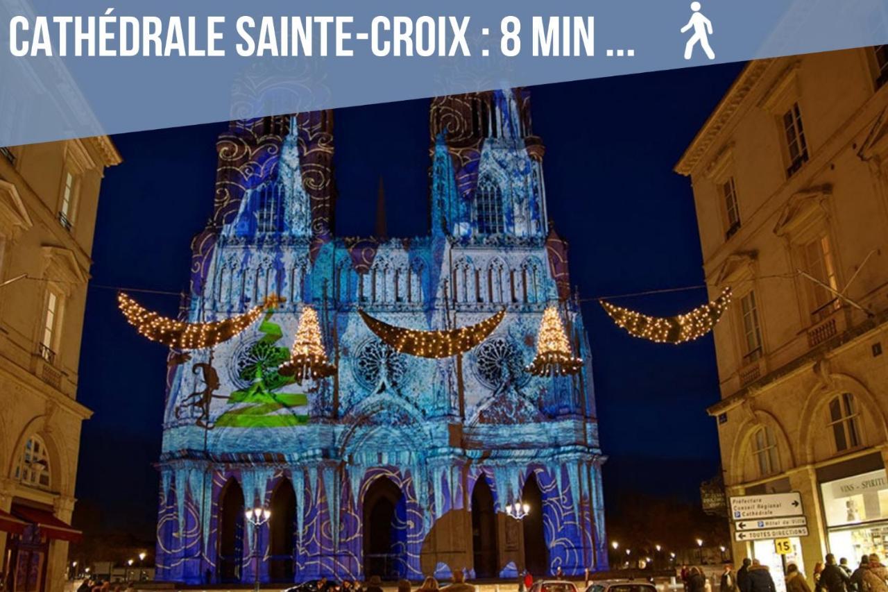 Prestigeloc - Business & Confort - 3 Grandes Chambres, 2 Sdb, Hyper Centre Orleans Luaran gambar